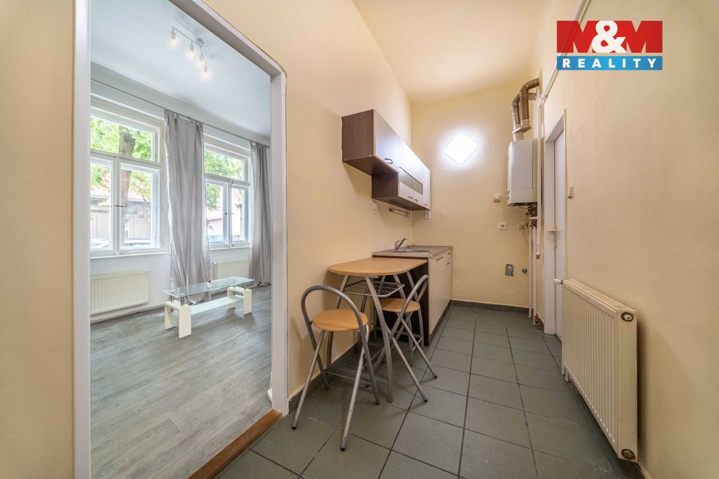 Byt 1+1 · 29 m² · V Nových Vokovicích, Praha - 3