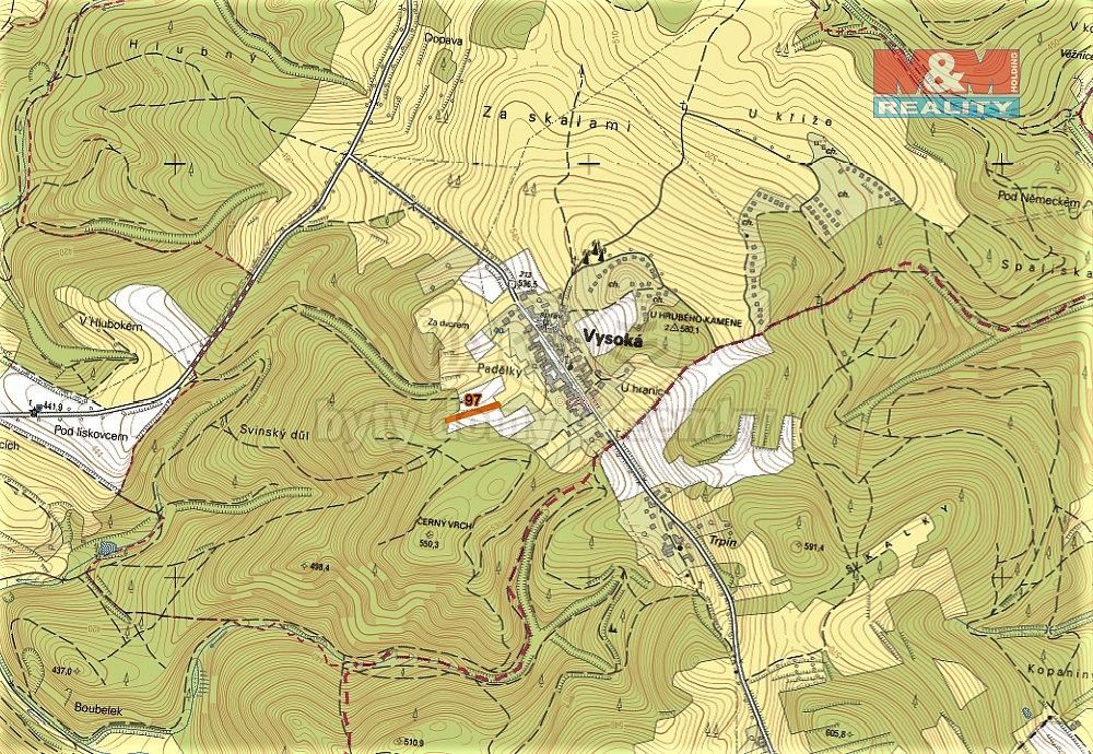 Zemědělské pozemky, Vysoká, okres Svitavy - 2