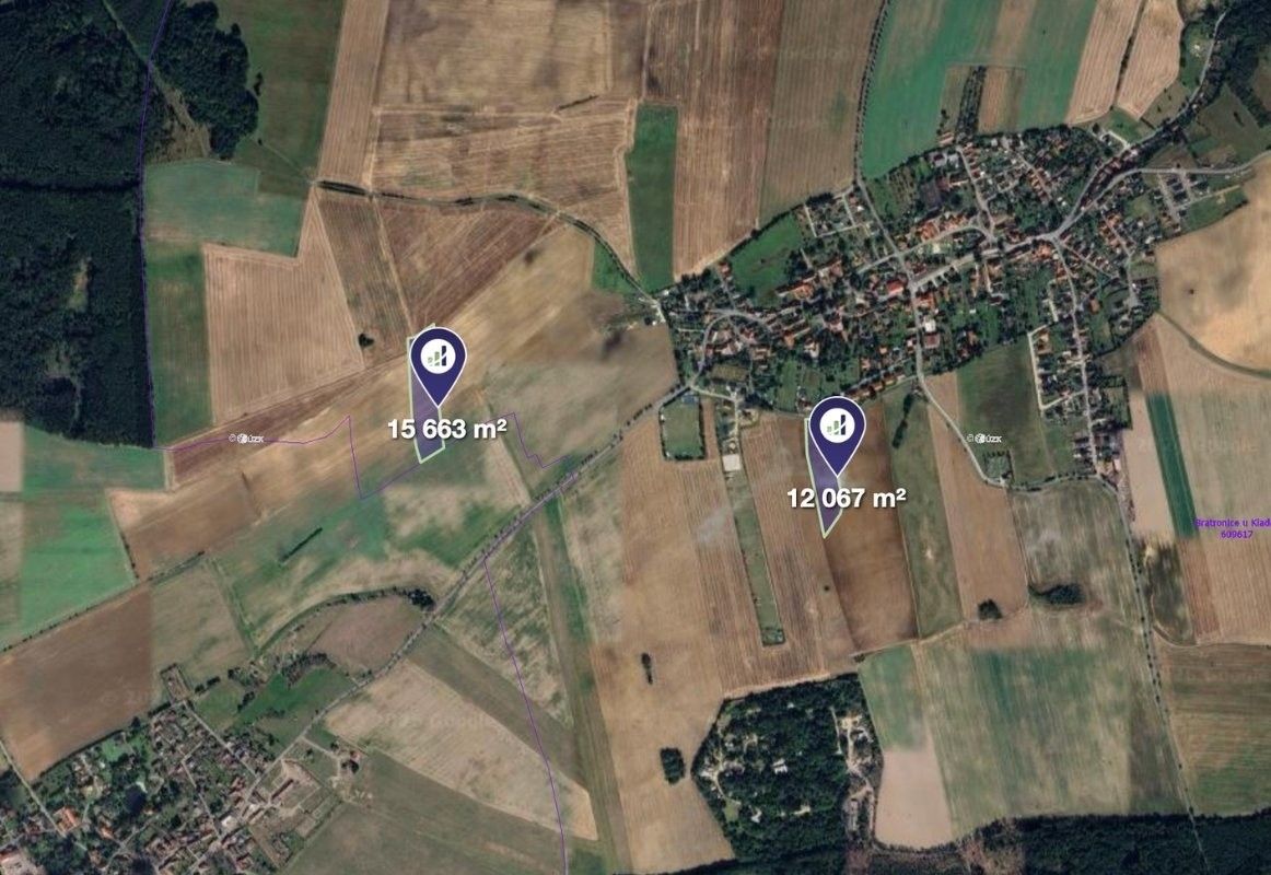 Prodej zemědělský pozemek - Bratronice - 2