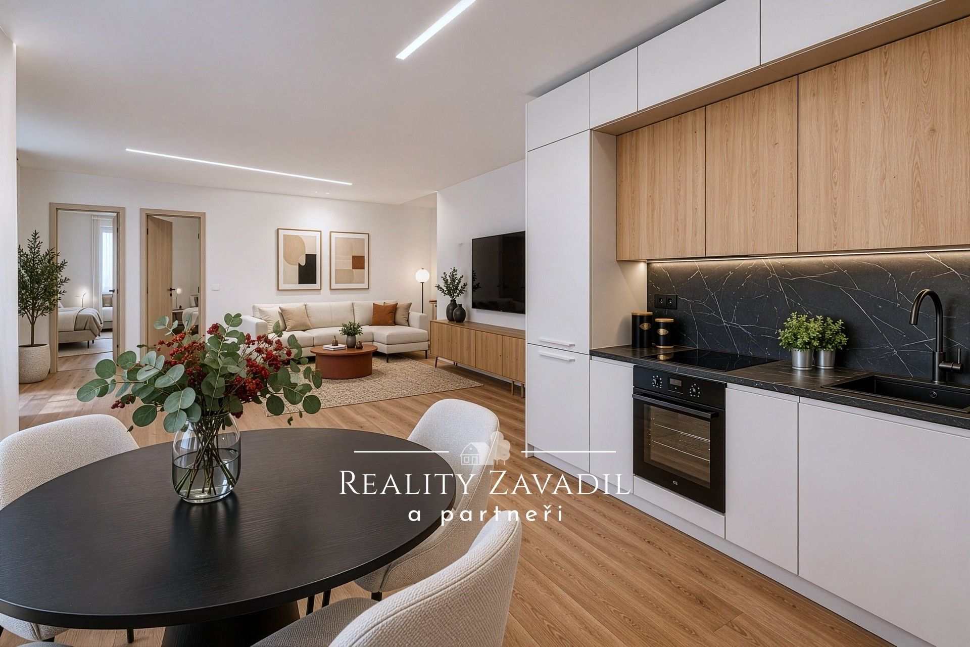 Byt 3+kk, 57 m²