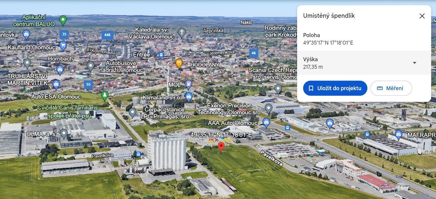 Komerční pozemky, Pavelkova, Holice, Olomouc, Česko, 4 021 m²