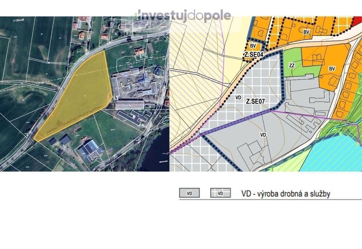 Komerční pozemek · 527 m² · Sedlec-Prčice - 4