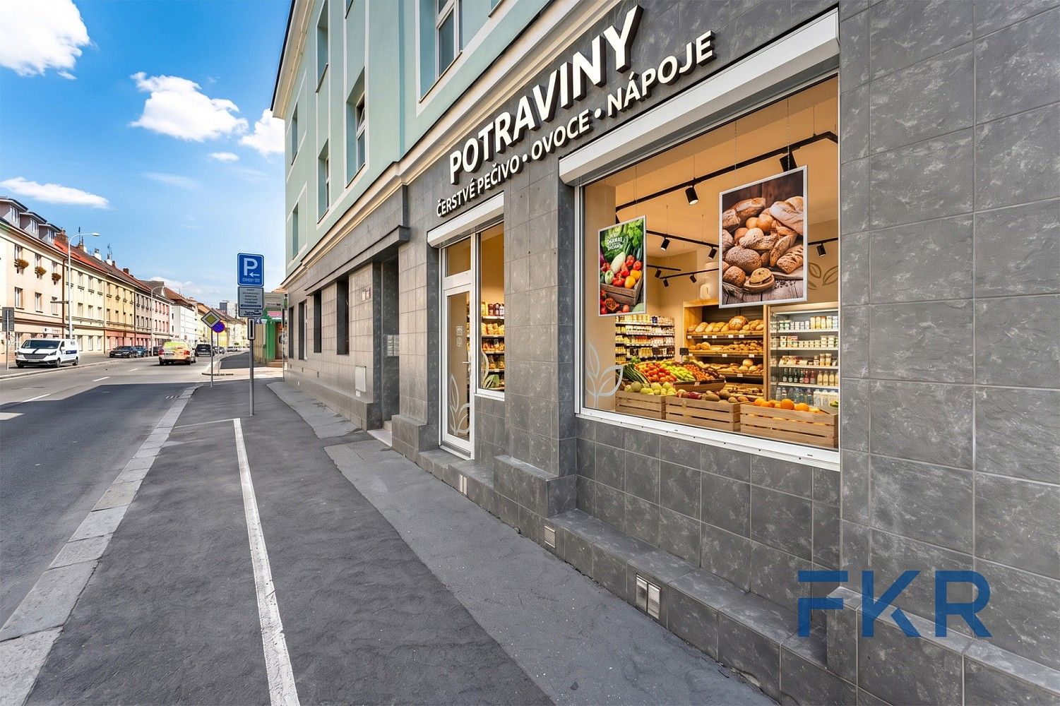 Obchodní prostory, 36 m²