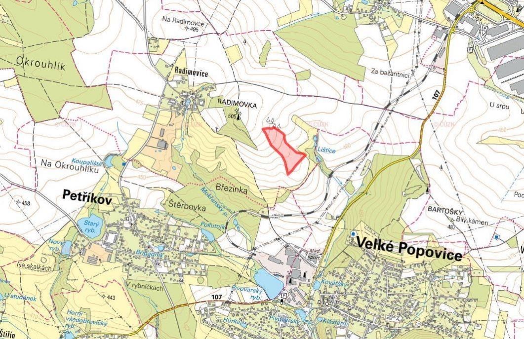 Prodej pozemek pro bydlení - Velké Popovice, 251 69