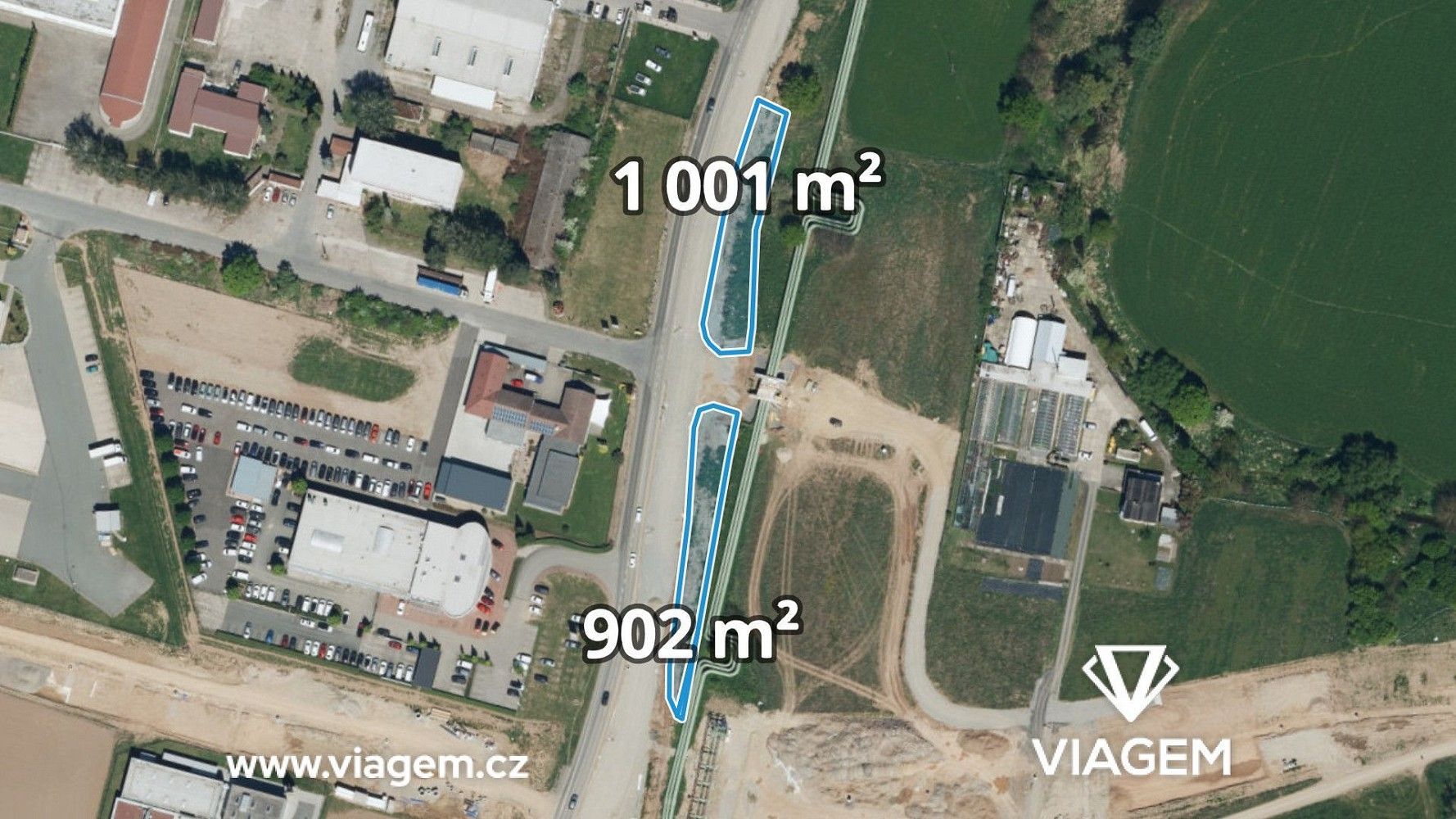 Zemědělský pozemek, 951 m²