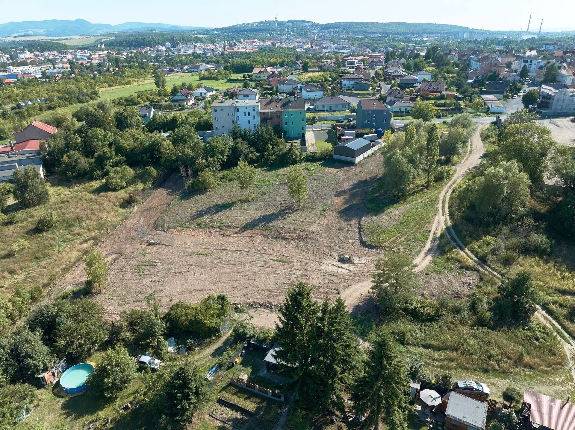 Prodej pozemek pro bydlení - Trnovany, Teplice, 458 m²