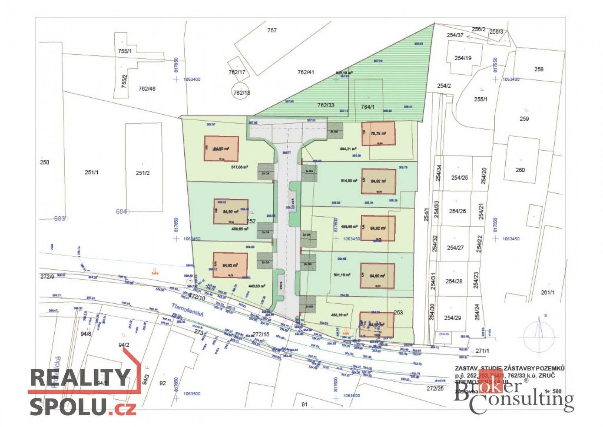 Pozemky pro bydlení, Senec, Zruč-Senec, 5 321 m²