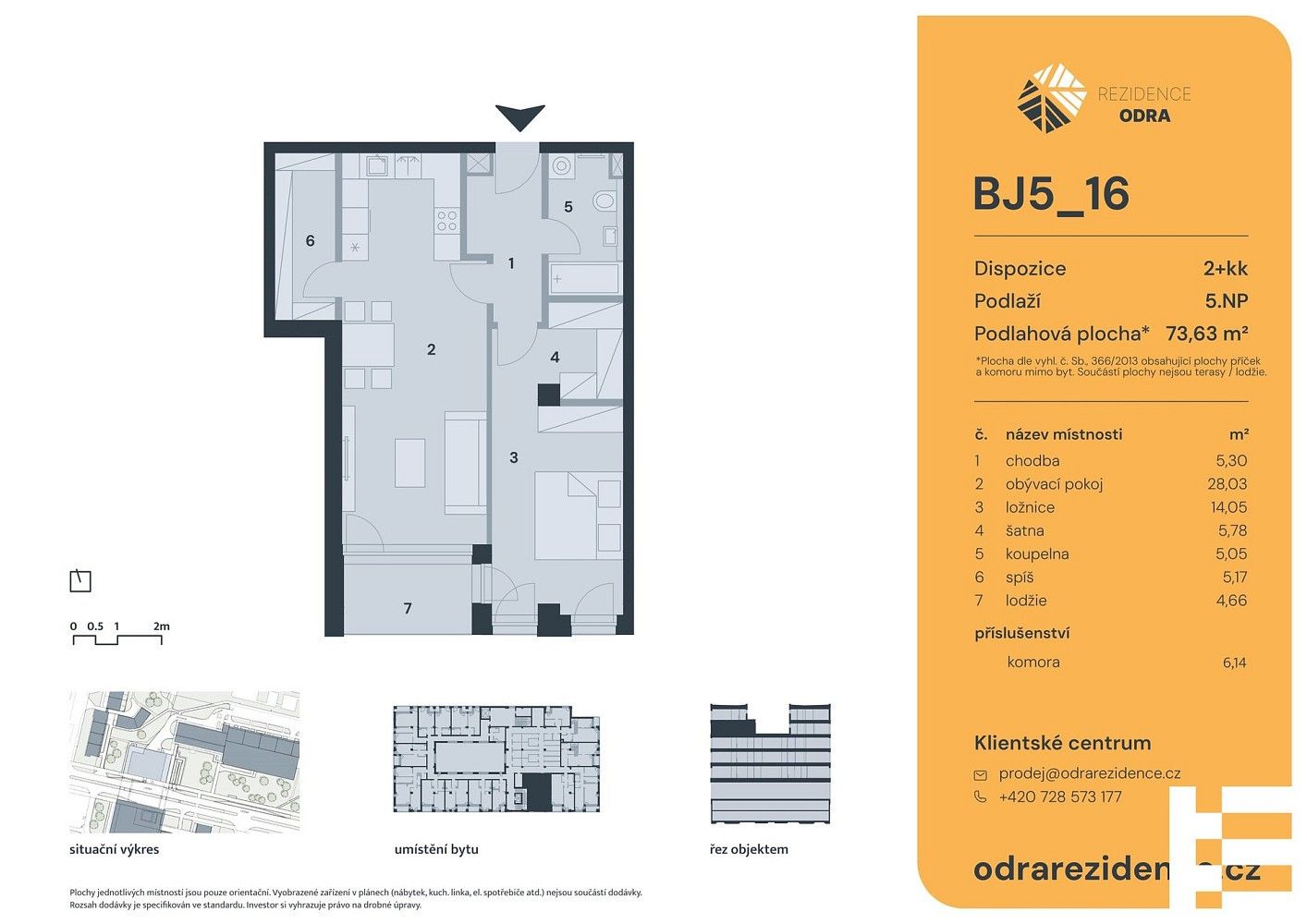 Prodej byt 2+kk - Praha - Bohnice, okres Praha 8, Hlavní město Praha, 74 m² - 2