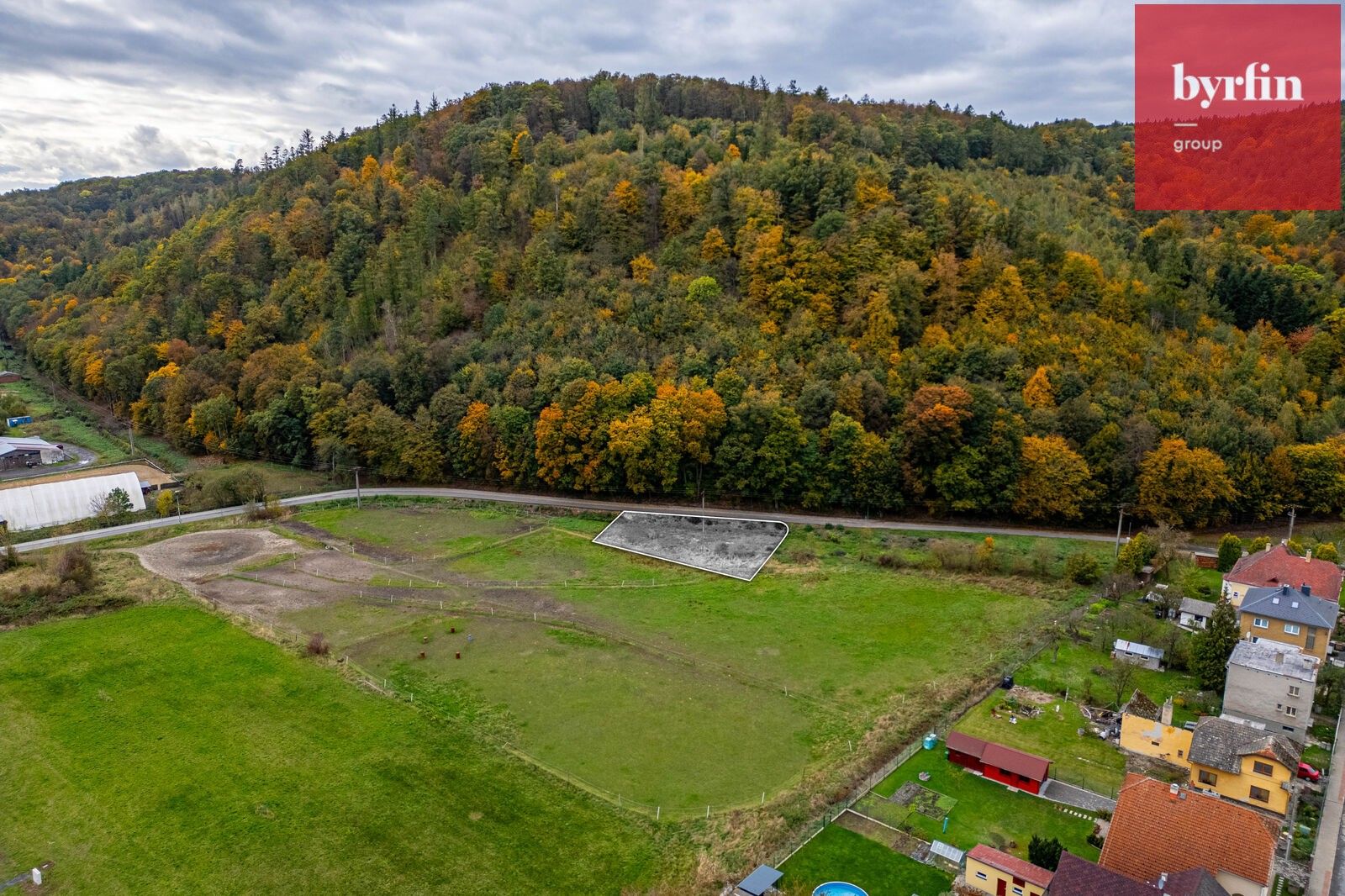 Pozemky pro bydlení, Hradec nad Moravicí, 1 216 m² - 2