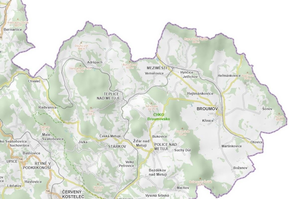 Louka · 3 612 m² · Meziměstí - 3