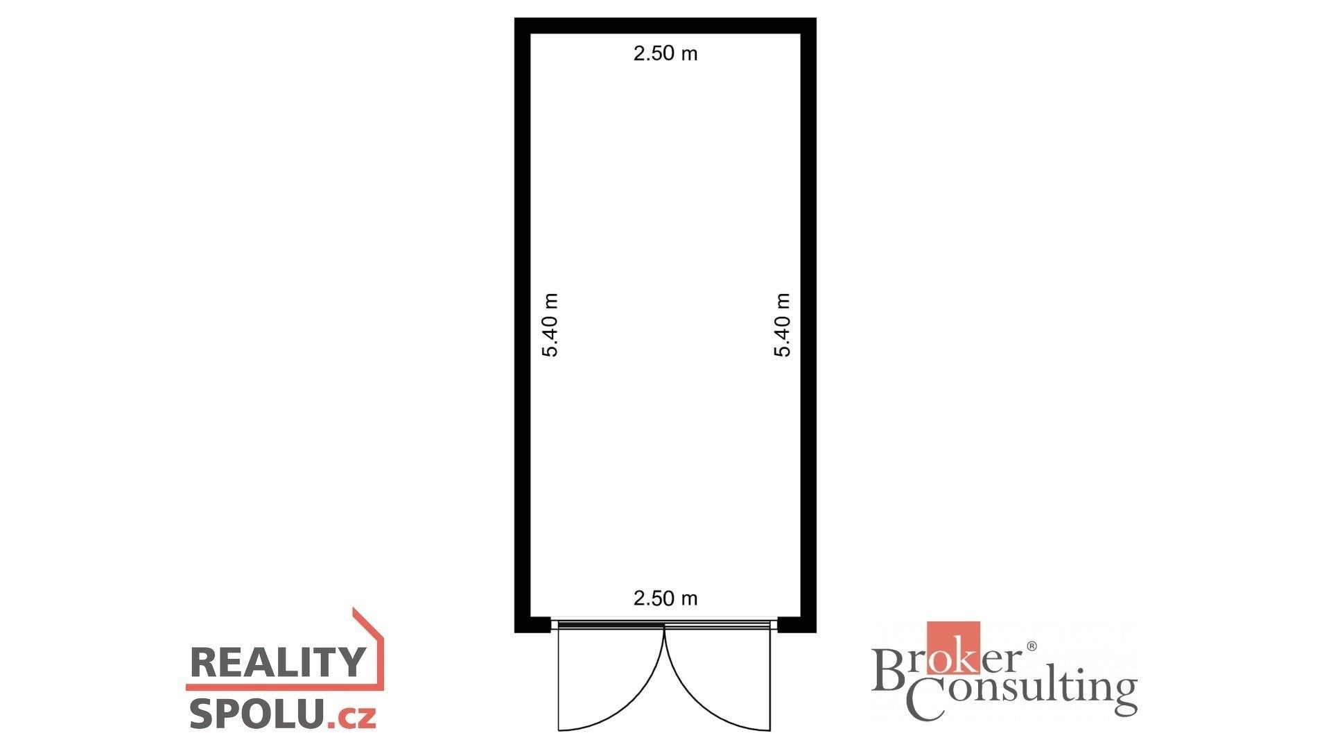 Prodej garáž - Na Fišerce, Praha, 14 m²