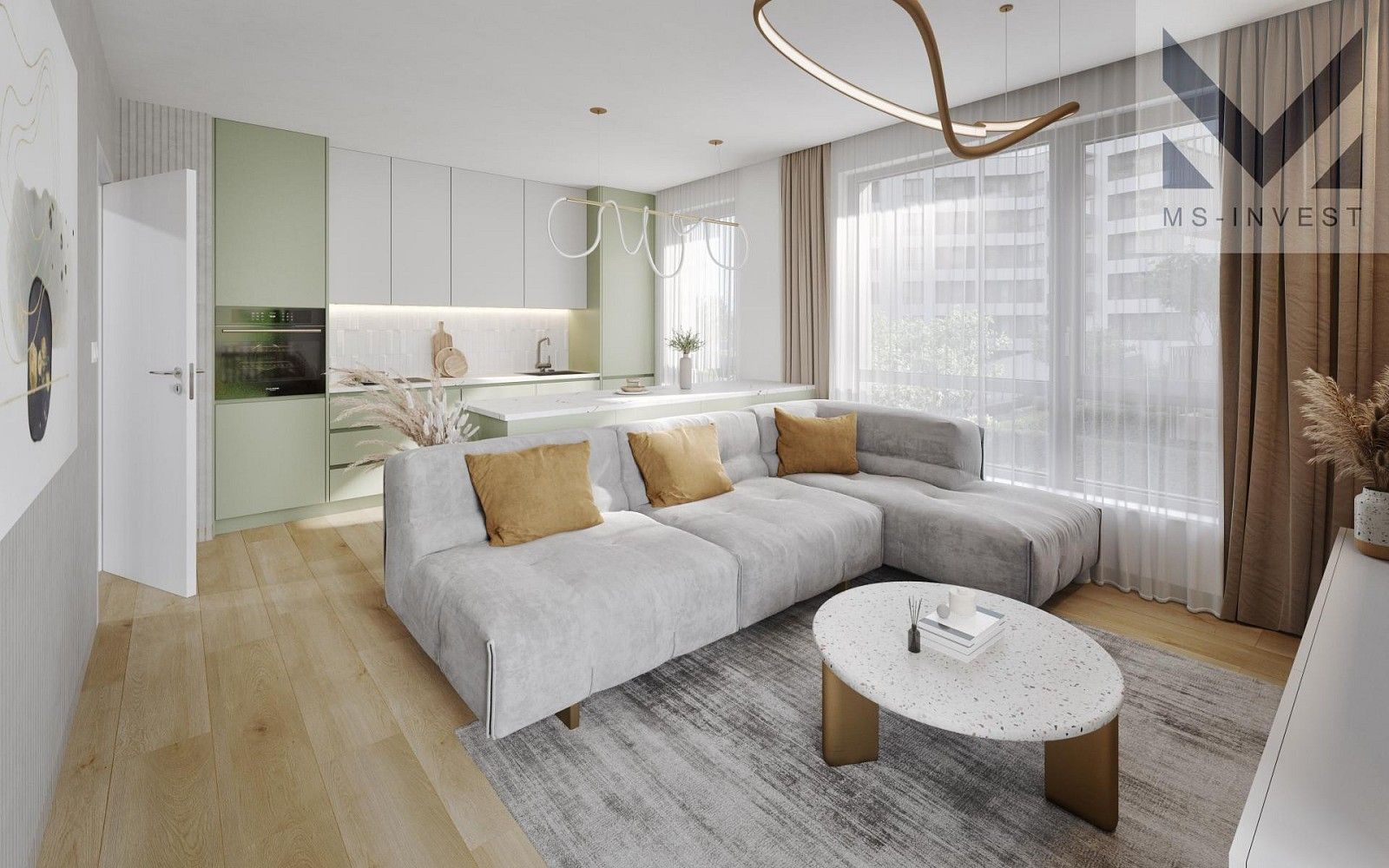 Prodej byt 3+kk - Brno - Slatina, okres Brno-město, Jihomoravský kraj, 87 m² - 2