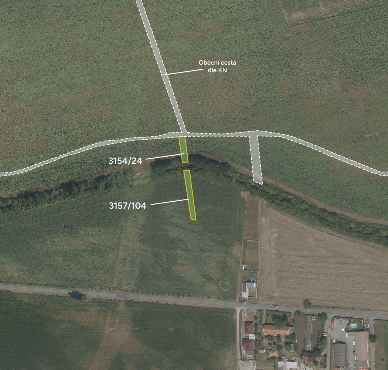 Zemědělské pozemky, Prušánky