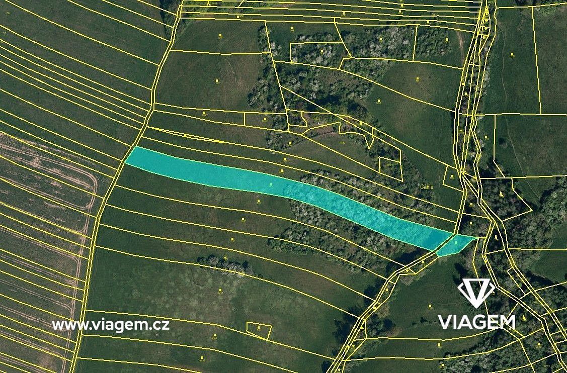 Zemědělské pozemky, Částkov, okres Uherské Hradiště, Zlínský kraj