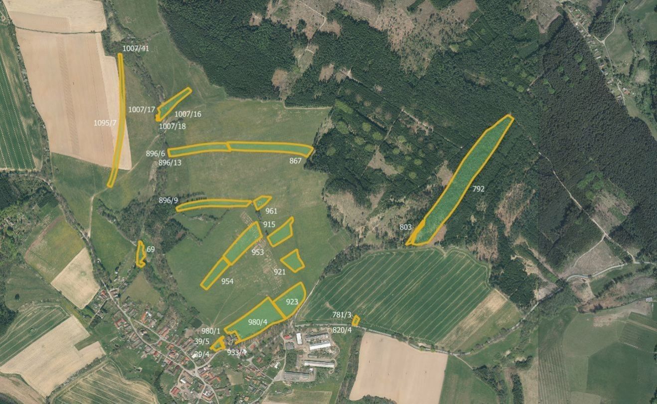 Zemědělské pozemky, Mlýny