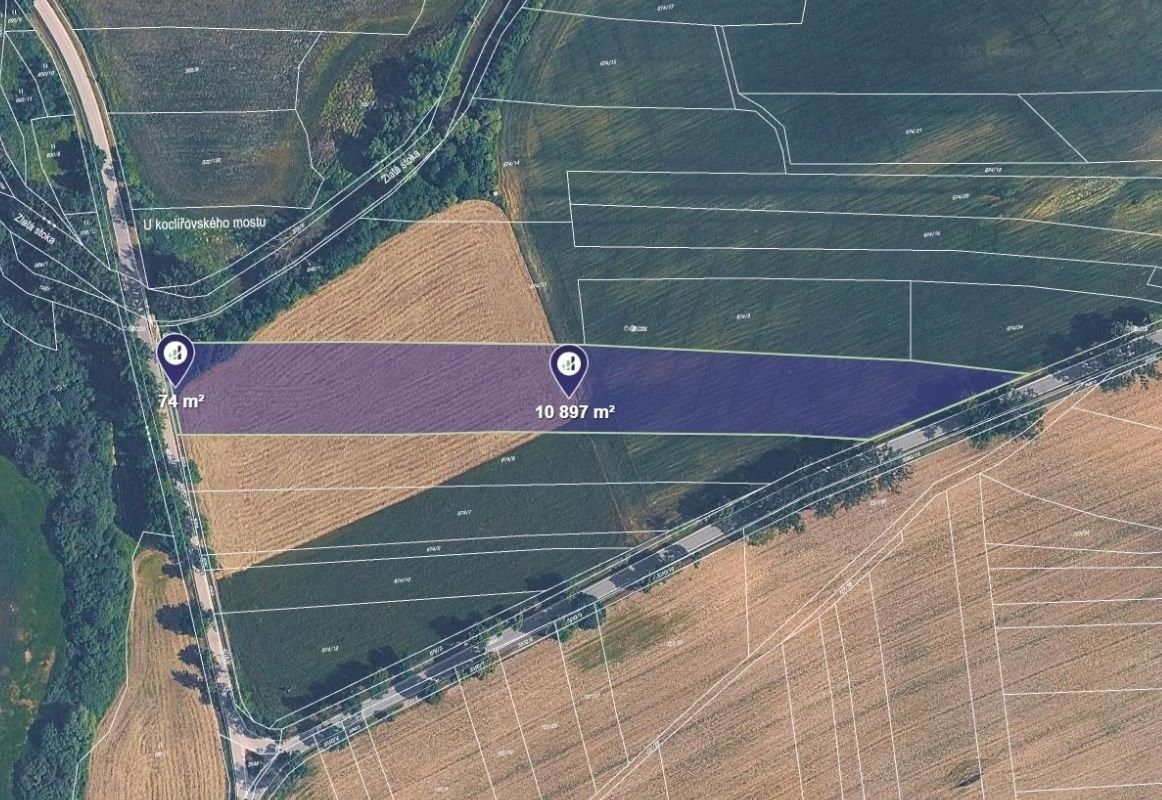 Zemědělský pozemek, 5 486 m²