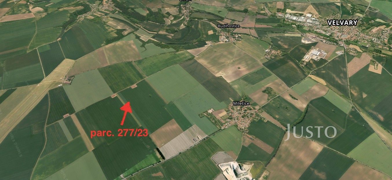 Prodej zemědělský pozemek - Černuc Miletice, 7 167 m² - 2