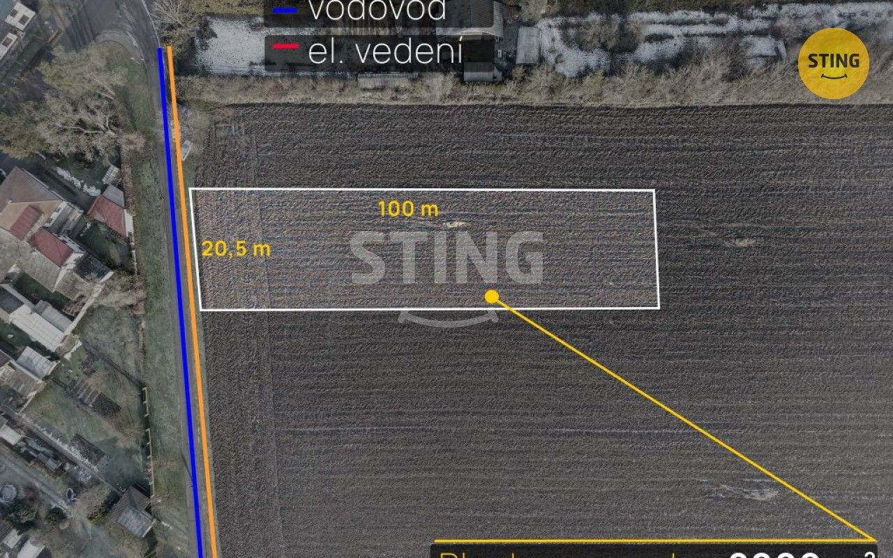 Prodej pozemek pro bydlení - Tlumačov, 2 000 m²