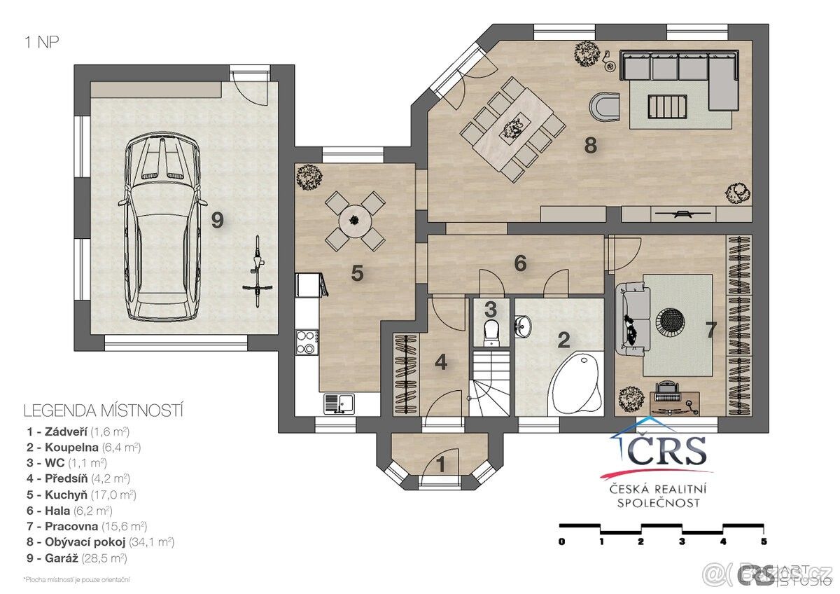 Prodej rodinný dům - Jenštejn, 250 73