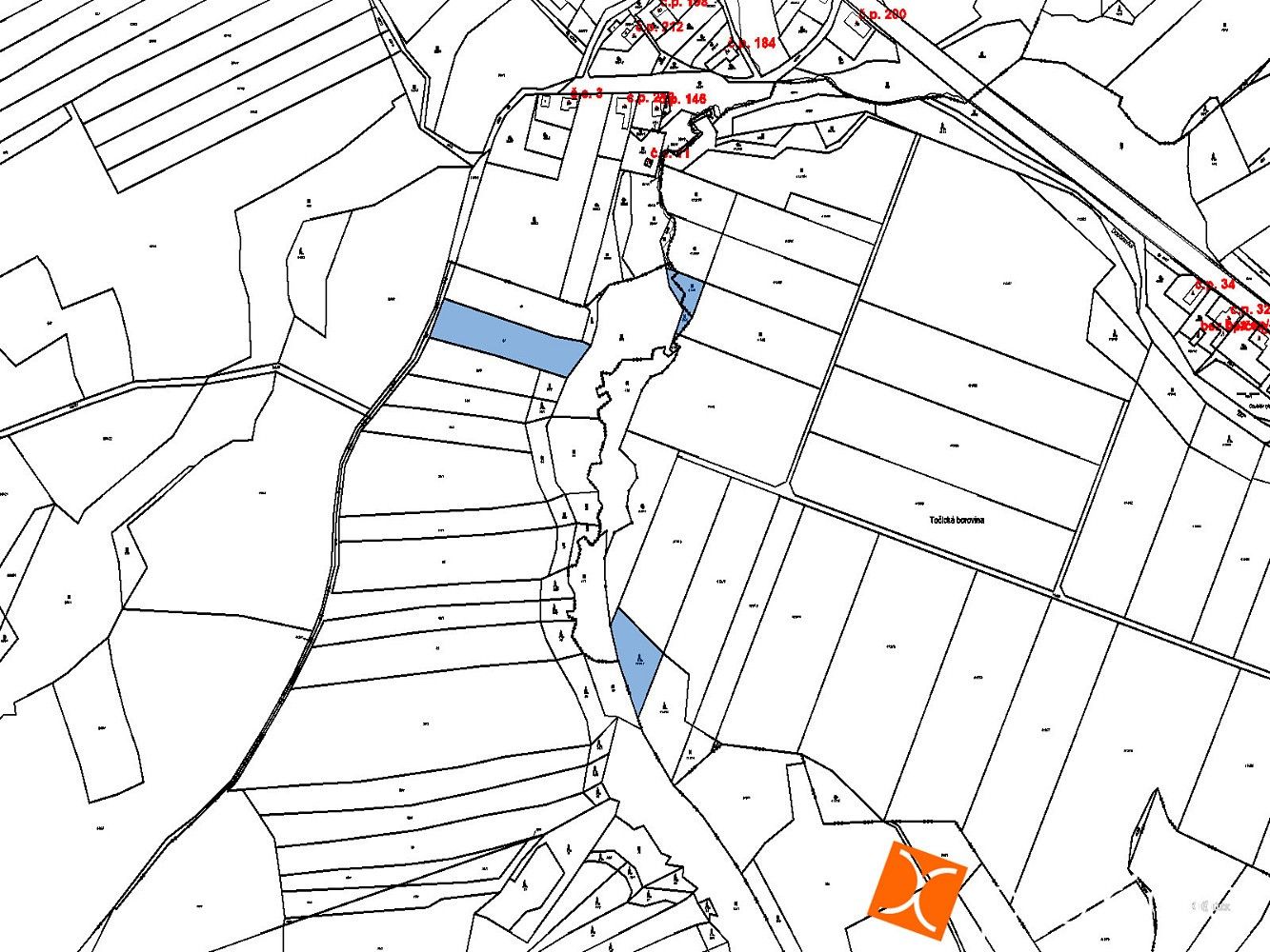 Prodej pozemek - Kraborovice, okres Havlíčkův Brod, Kraj Vysočina - 2
