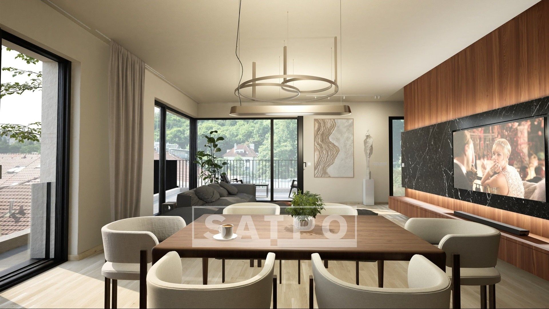 5+kk, Na Laurové, Praha, 204 m²