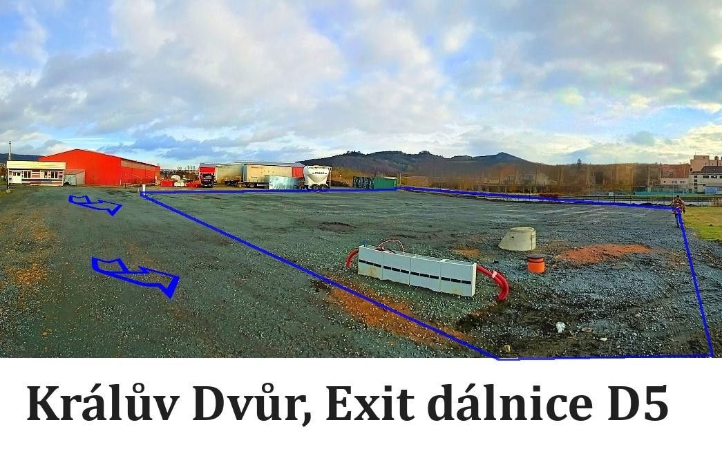 Komerční pozemky, Králův Dvůr, 500 m²
