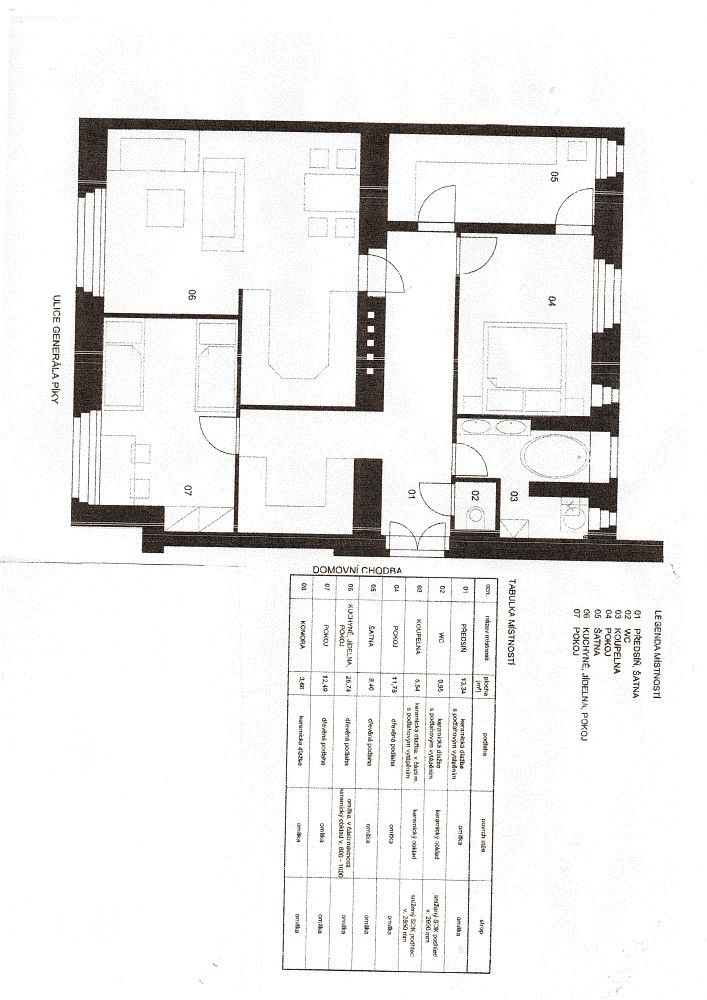 4+kk, Praha - Dejvice, okres Praha 6, Hlavní město Praha, 86 m² - 2