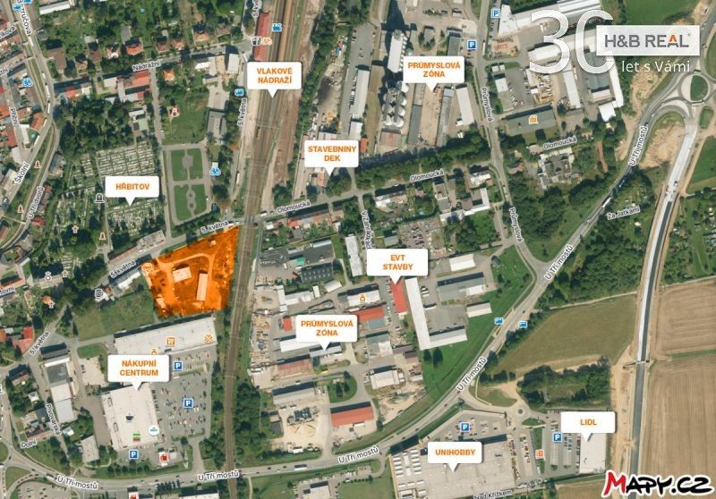 Komerční pozemek · 10 447 m² · 5. května, Svitavy - 4