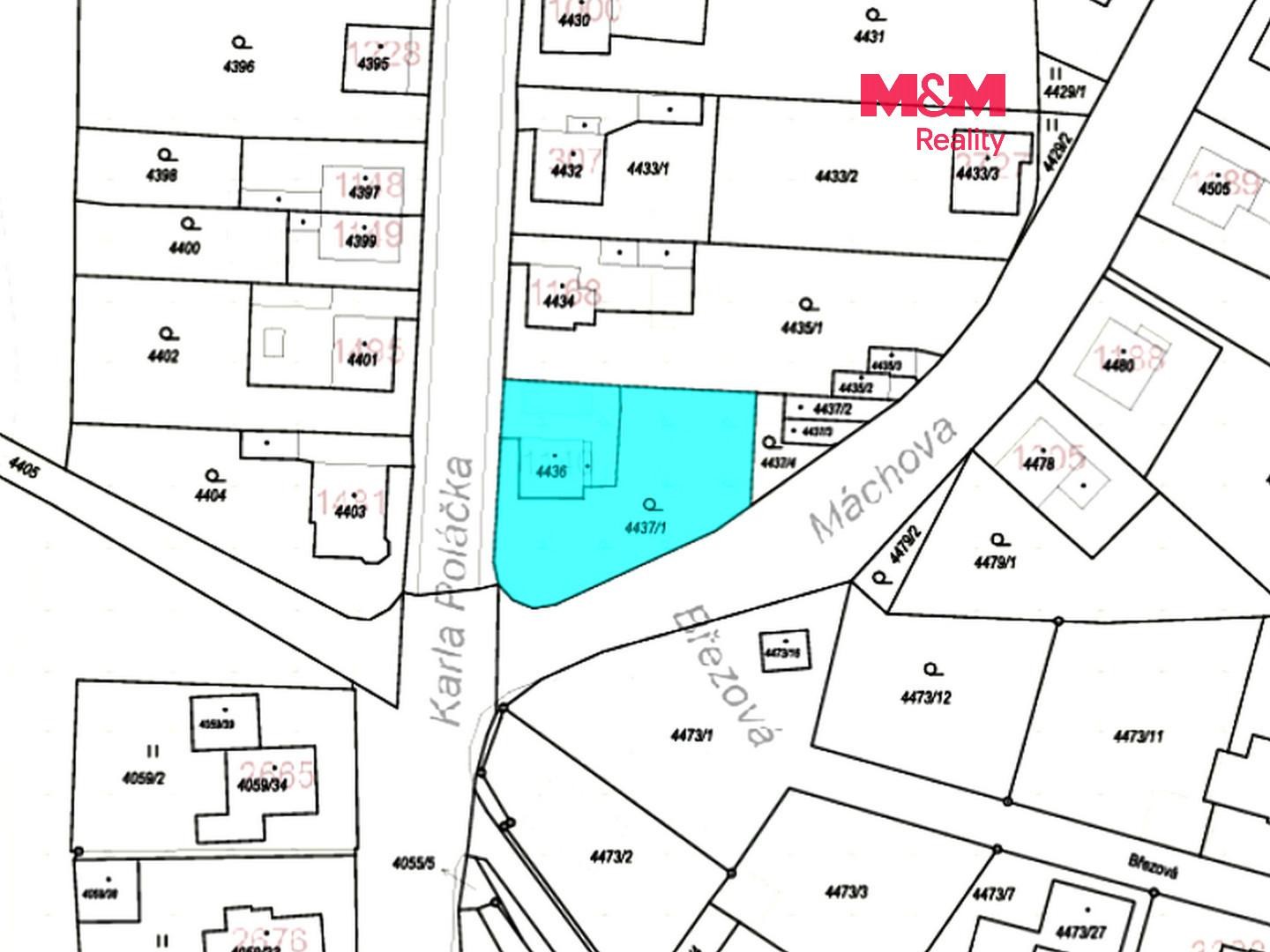 Pozemek pro bydlení, 849 m²