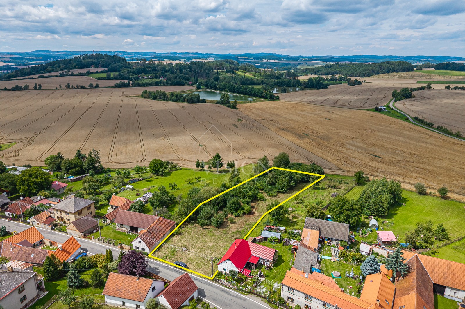Prodej pozemek pro bydlení - Vilice, 3 195 m² - 5