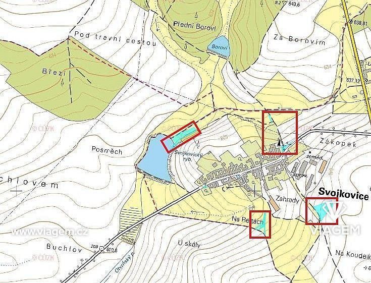 Prodej zemědělský pozemek - Svojkovice, okres Jihlava, Kraj Vysočina - 5