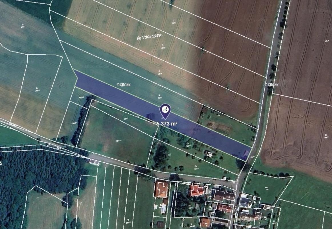 Louky, Dlažov, 3 022 m² - 1