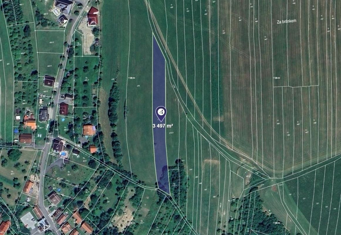 Zemědělské pozemky, Podolí, 2 186 m²