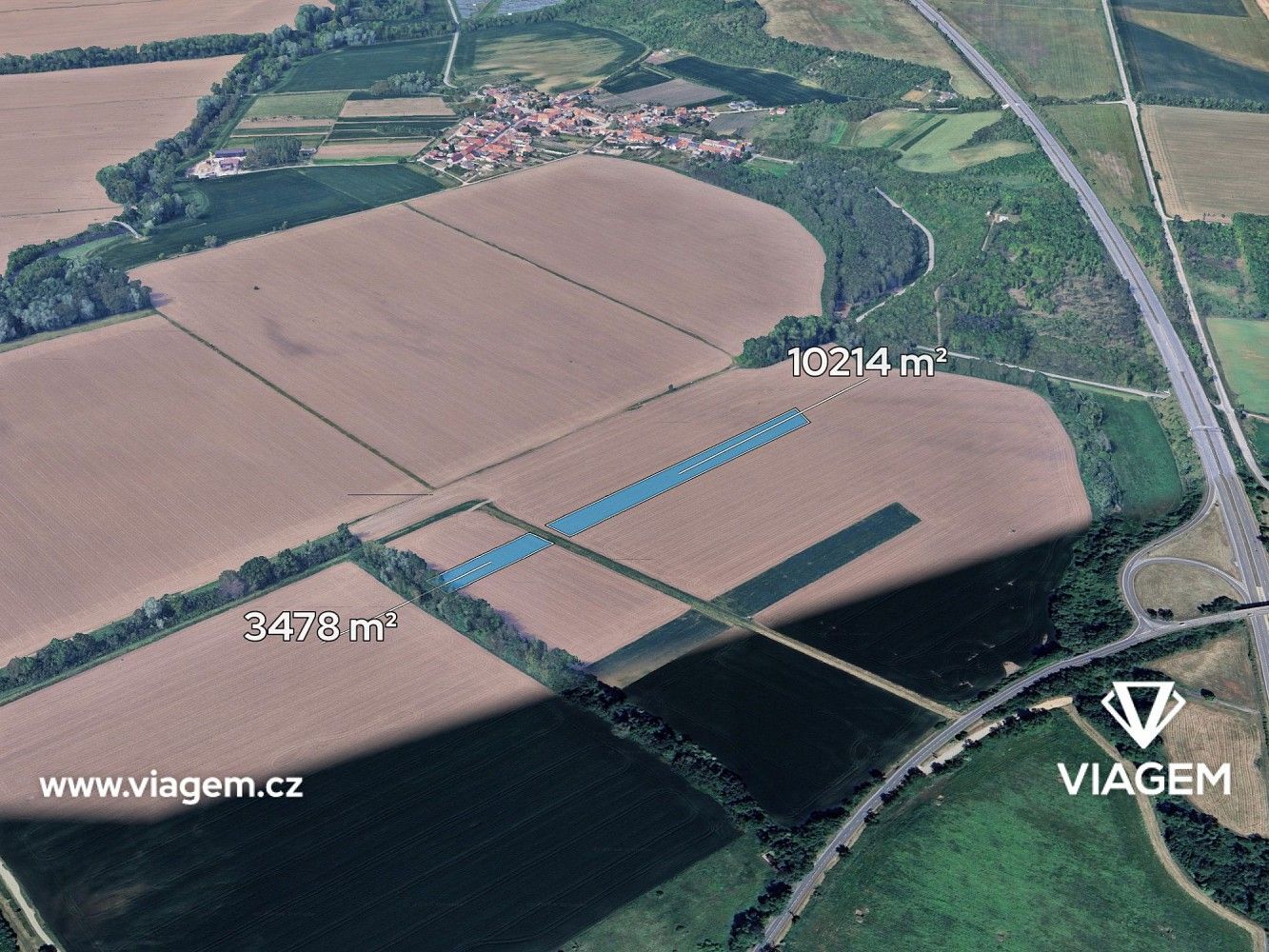 Zemědělské pozemky, Pohořelice, okres Brno-venkov, Jihomoravský kraj - 1