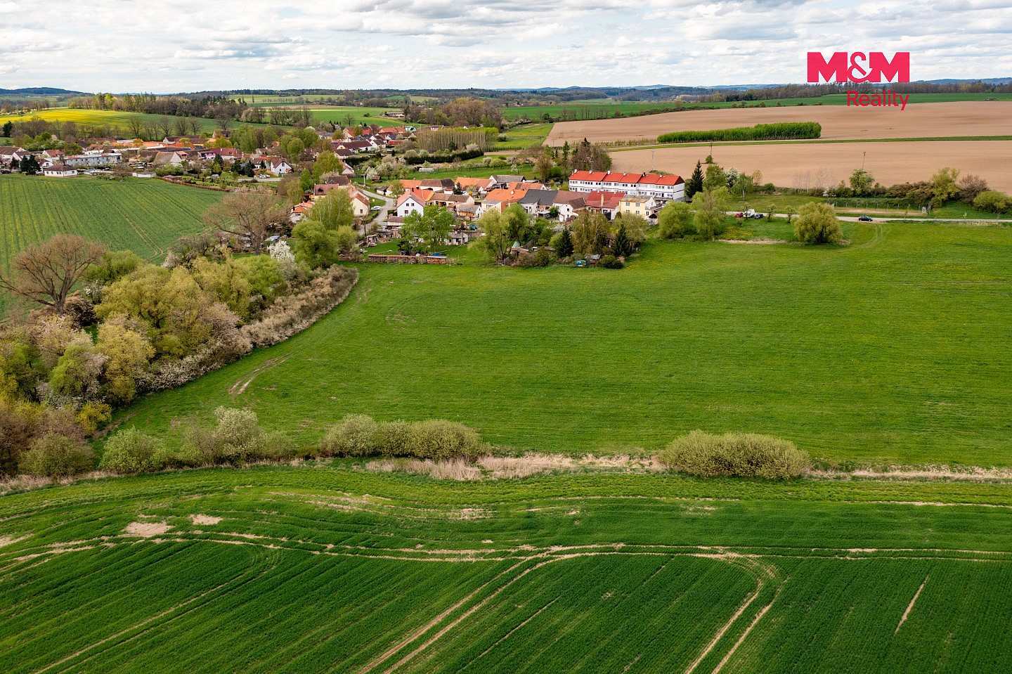 Prodej pozemek pro bydlení - Vodňany - Křtětice, okres Strakonice - 5
