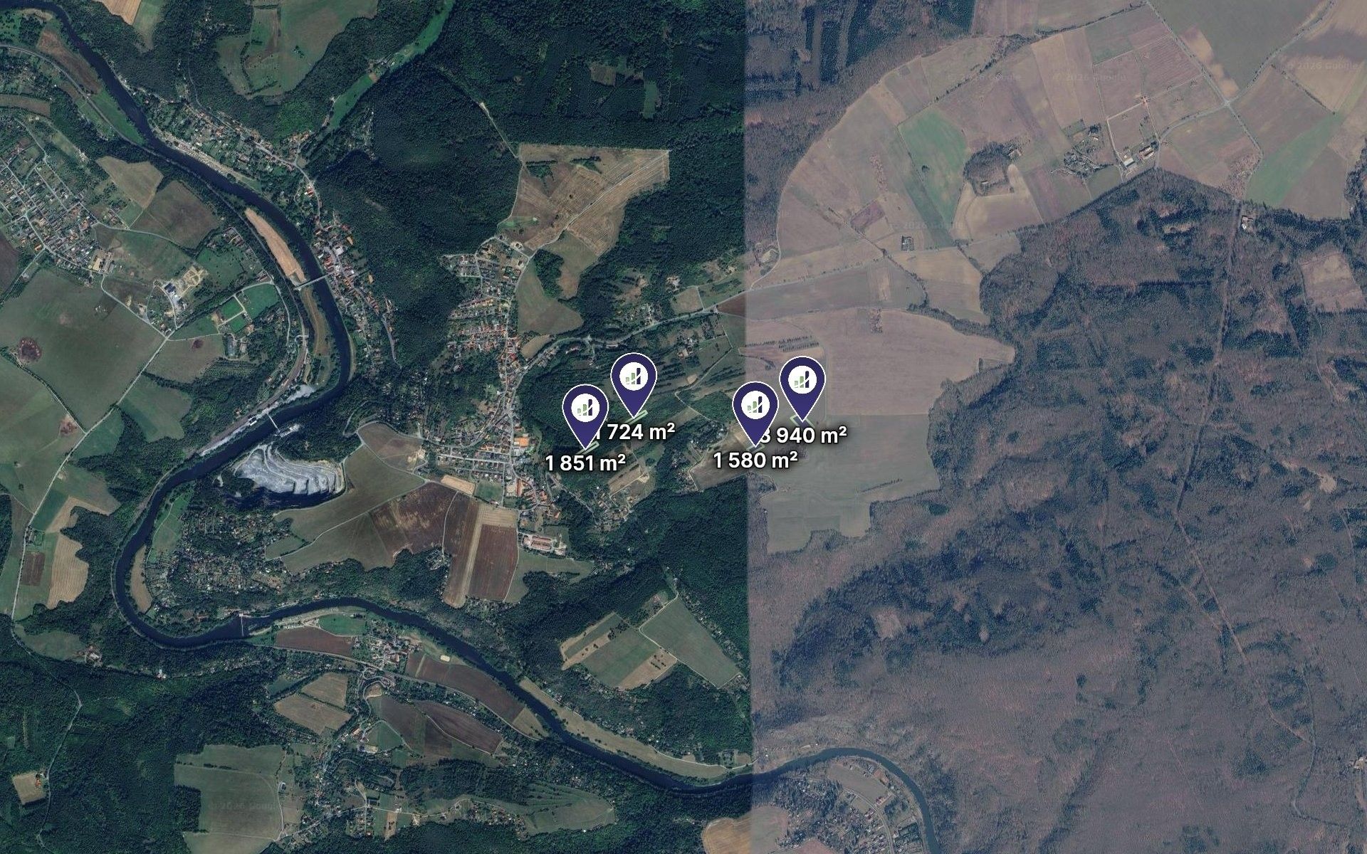 Zemědělský pozemek · 9 095 m² · Sýkořice - 3
