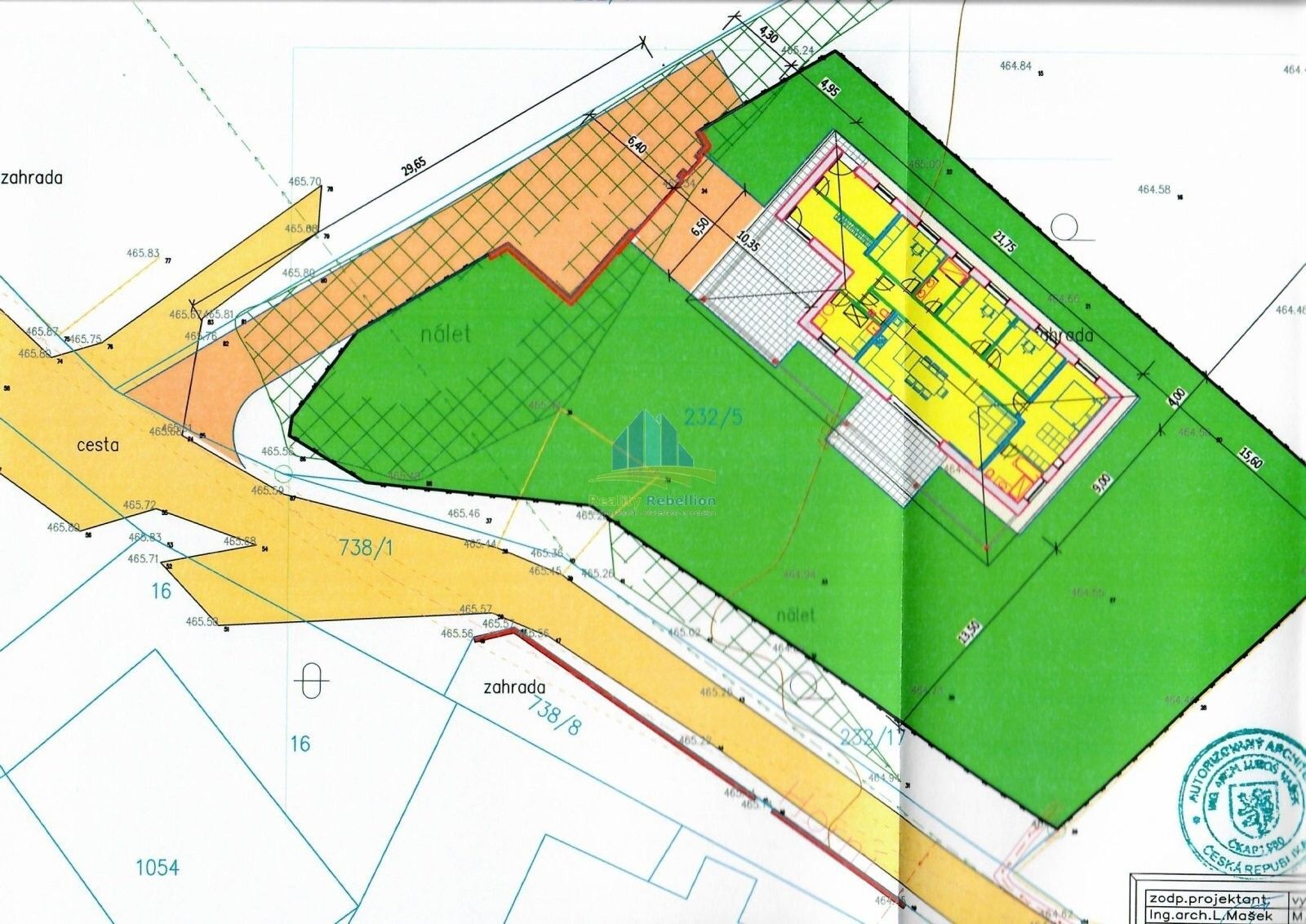 Zahrady, Horní, Františkovy Lázně, 1 302 m² - 1