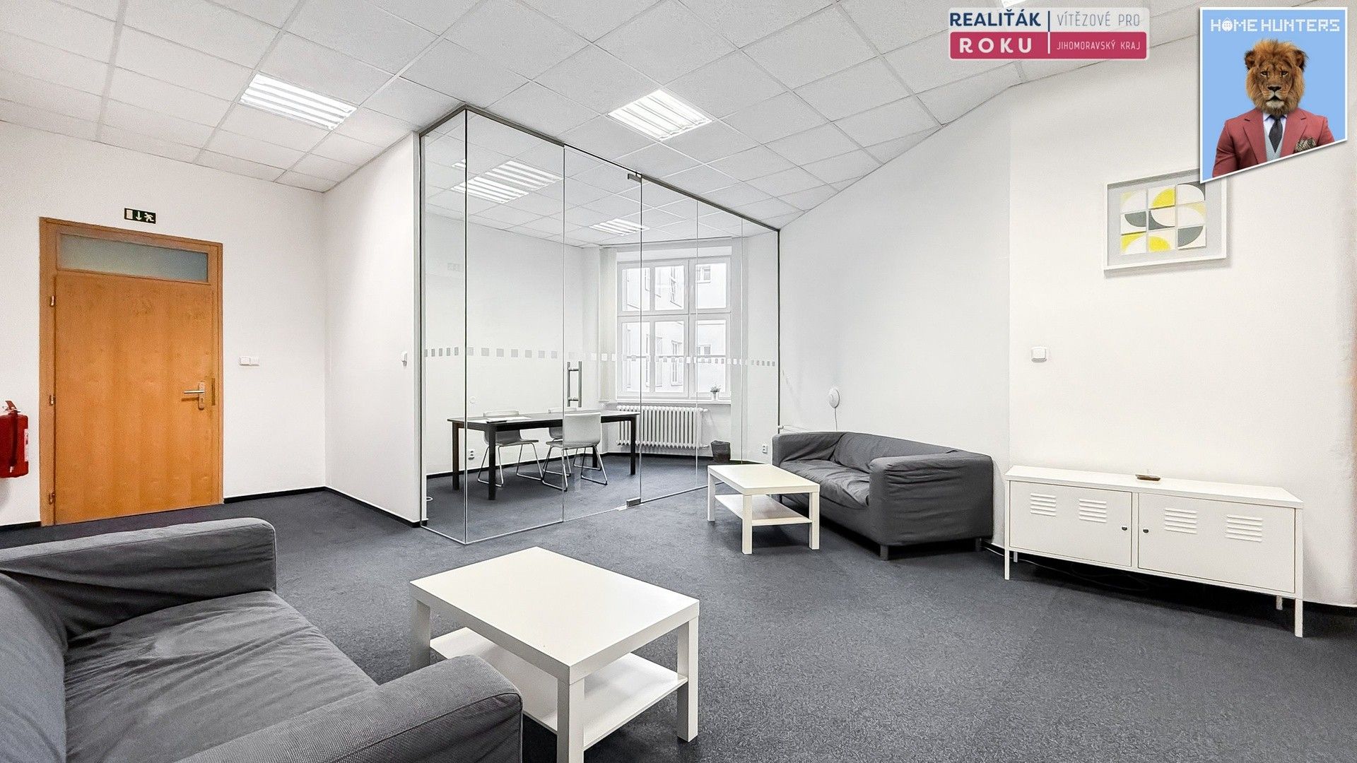 Pronájem kancelář - Rašínova, Brno, 50 m²