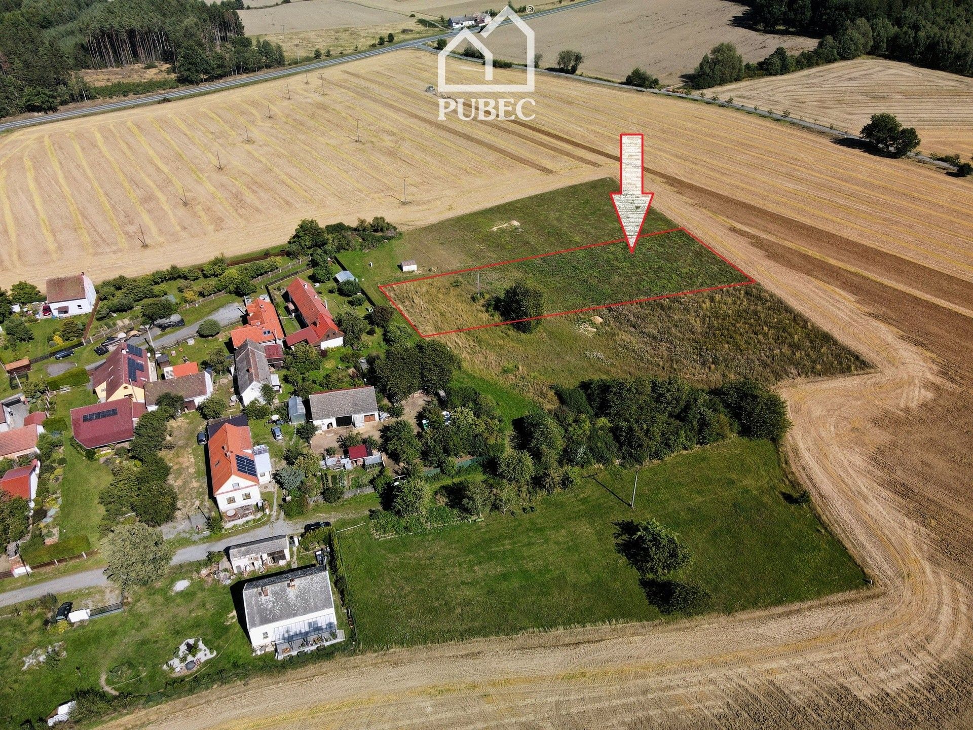Pozemek pro bydlení · Všeruby Popovice - 3