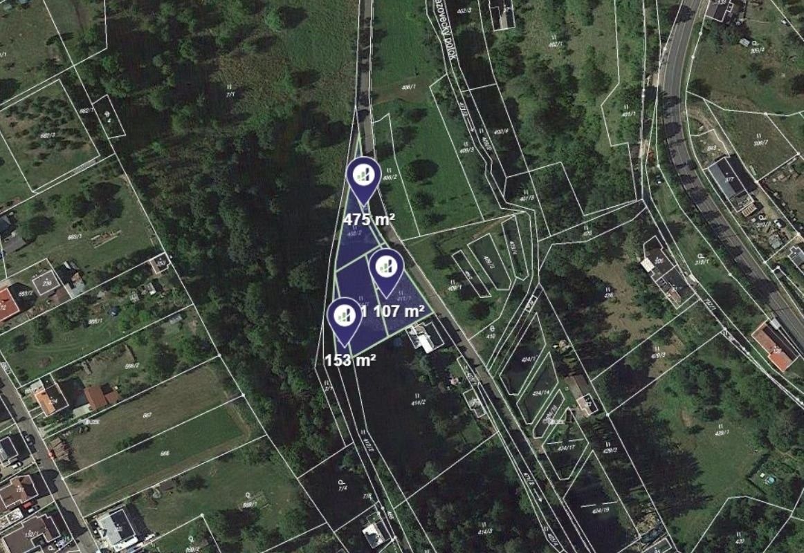 Louky, Turnov, 1 735 m²