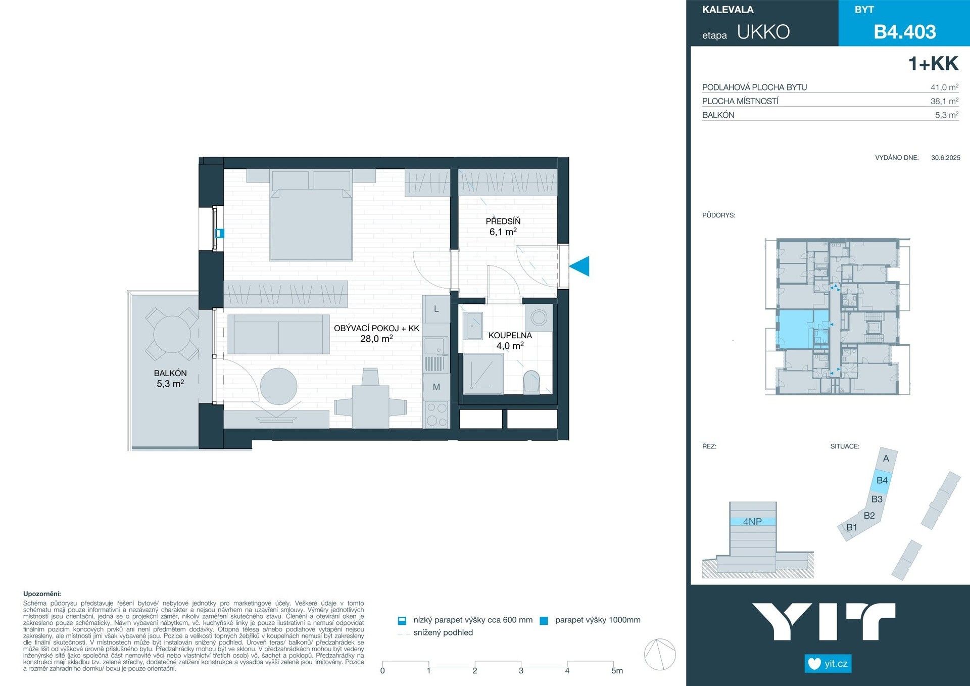 Prodej byt 1+kk - Brno, 38 m²