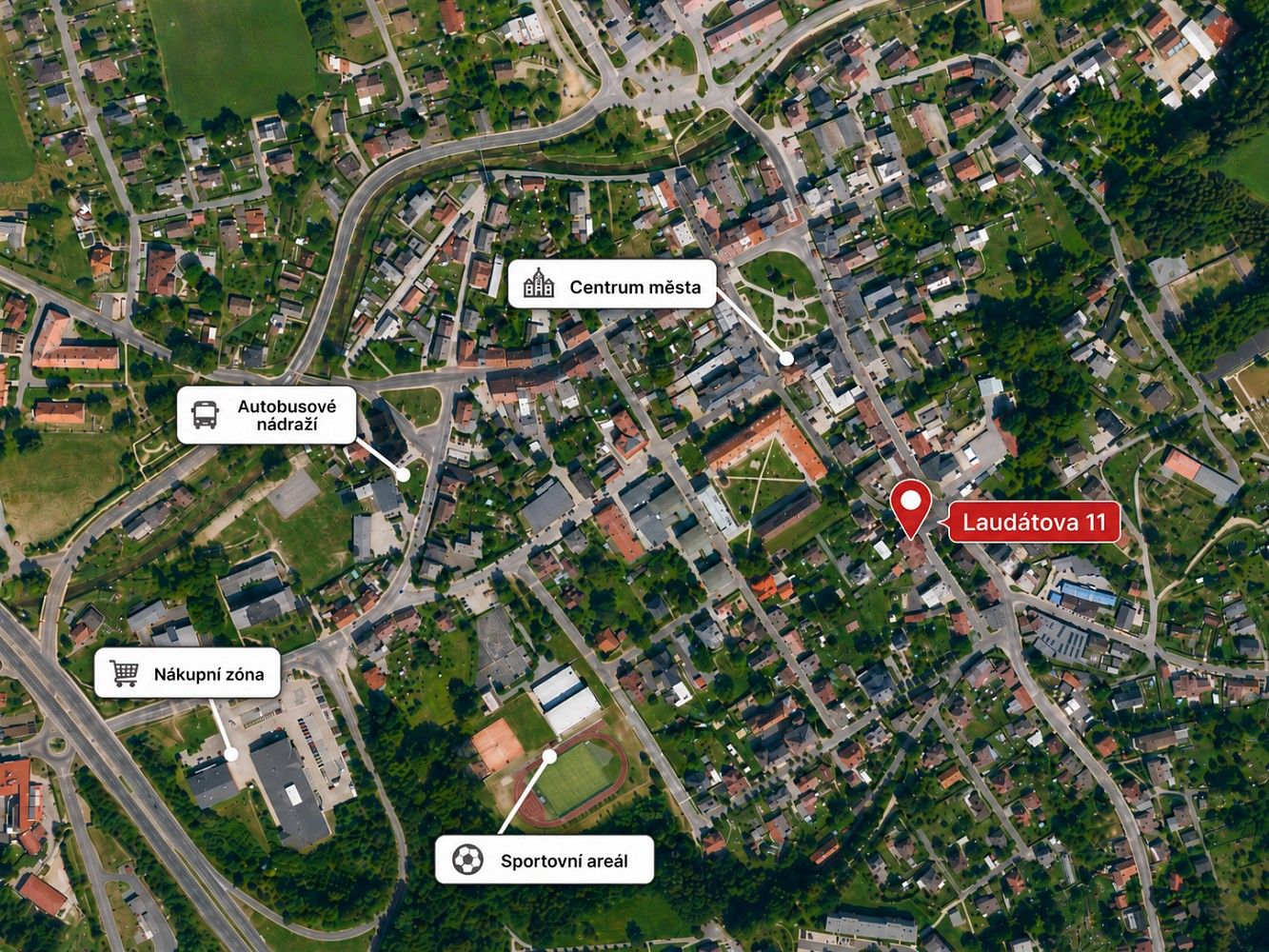 Byt 2+1 · 42,7 m² · Loudátova, Chrastava, okres Liberec - 4