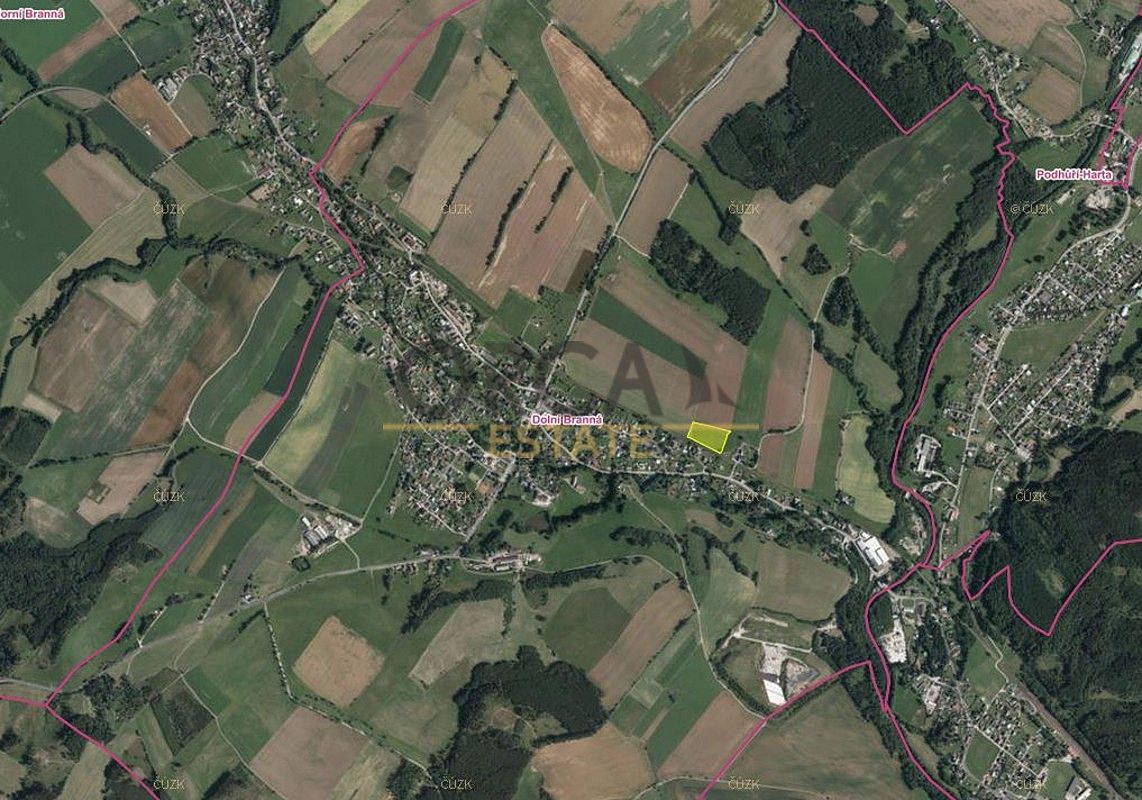 Prodej pozemek - Dolní Branná, okres Trutnov - 2