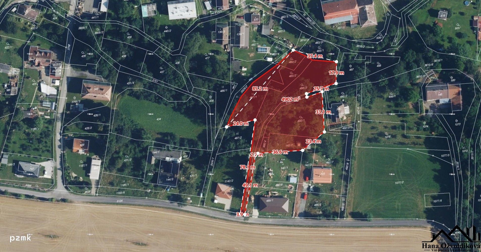 Pozemky pro bydlení, Moravská Třebová - Boršov, okres Svitavy, Pardubický kraj - 2