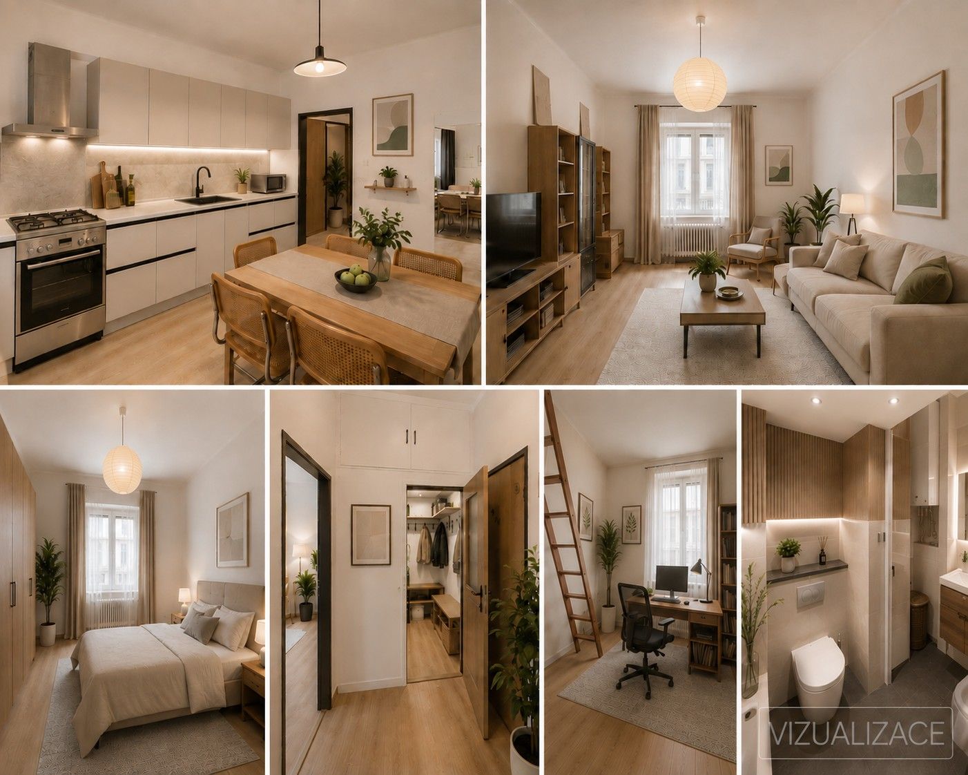 3+1, Mánesova, Praha - Vinohrady, 86 m² - 1