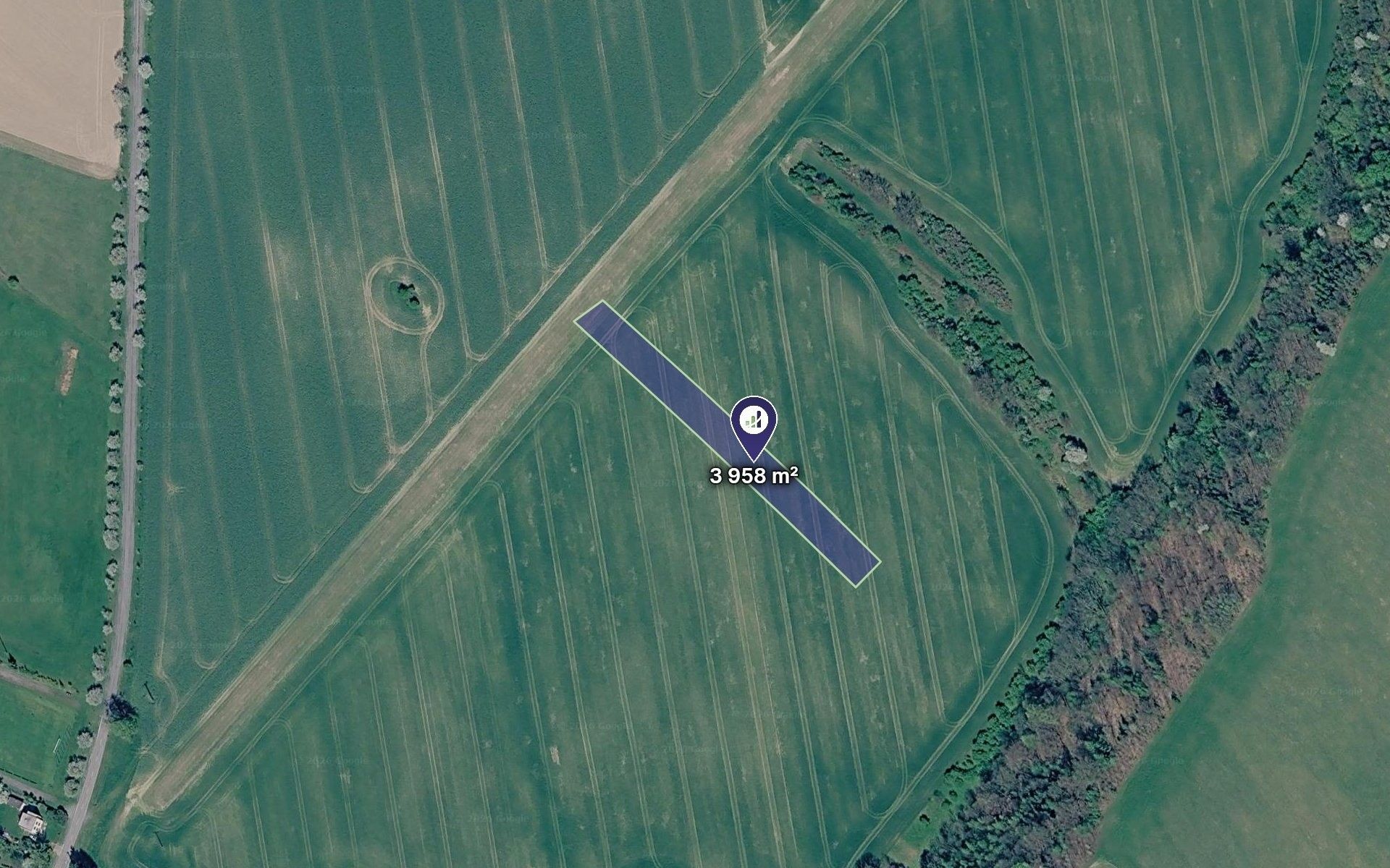 Zemědělské pozemky, Slatina, 3 958 m² - 1