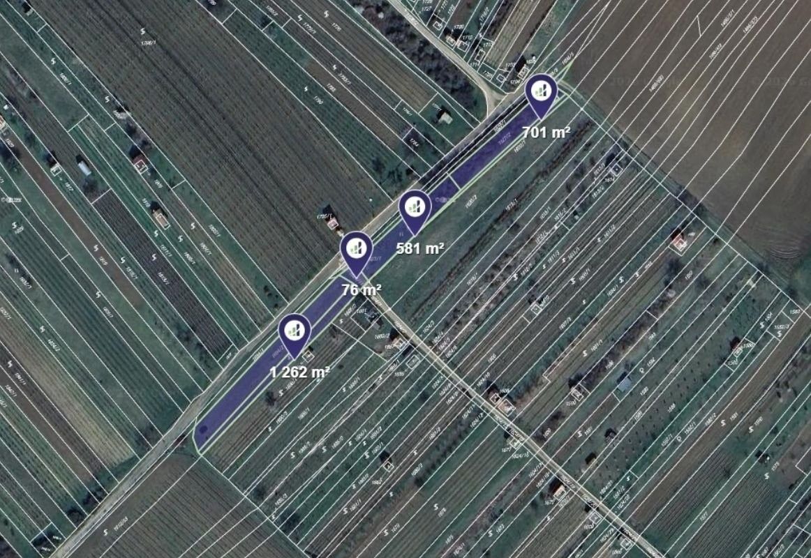 Zahrady, Petrov, 582 m²