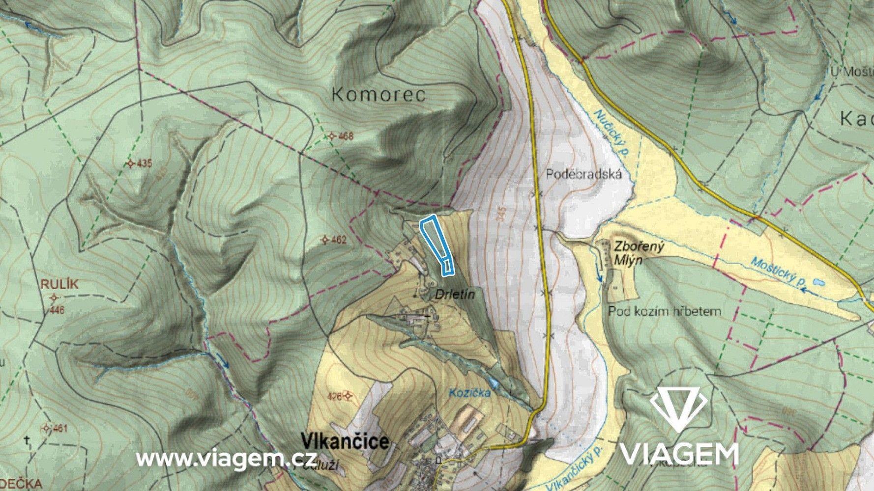 Zemědělský pozemek · Vlkančice, okres Praha-východ - 3