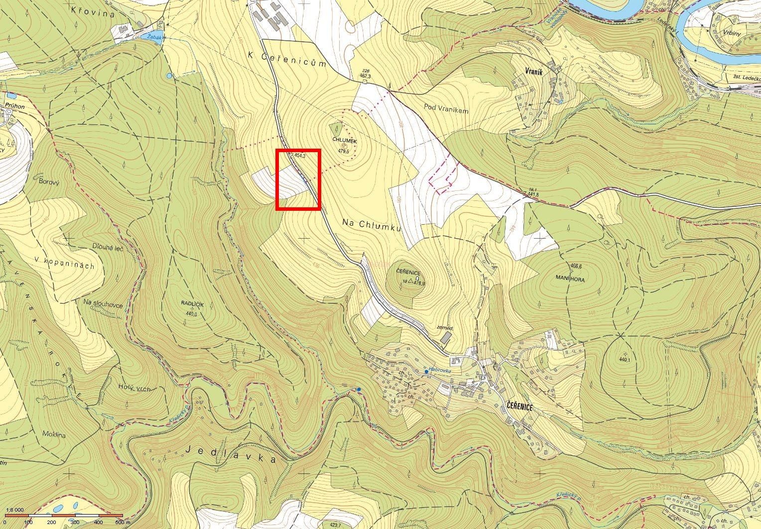 Louka · 394 m² · Bělokozly, Sázava - 3