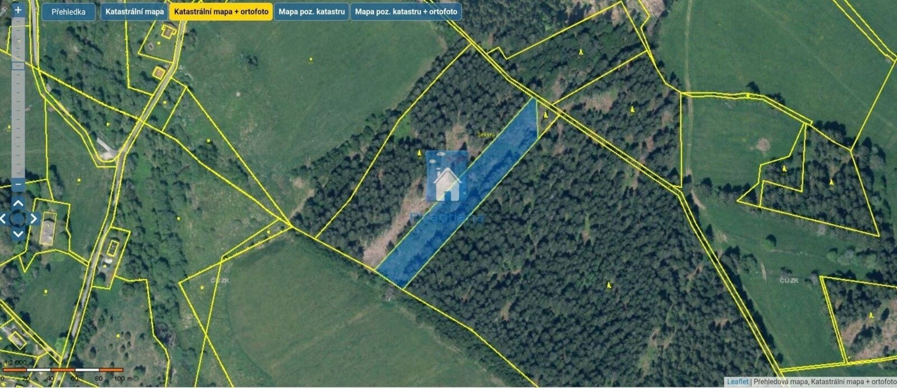 Louka · 50 000 m² · Strážný - 3